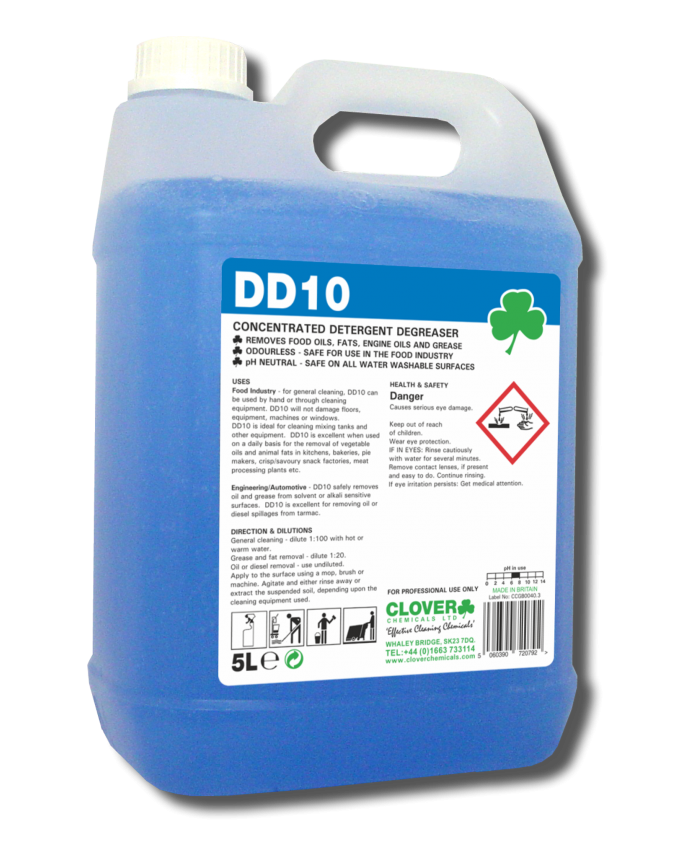 DD10 Concentrated Detergent Degreaser